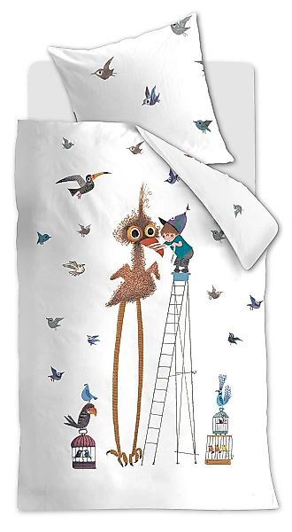 Beddinghouse x Fiep Amsterdam | Kinderbettwäsche-Set Vogel günstig online kaufen