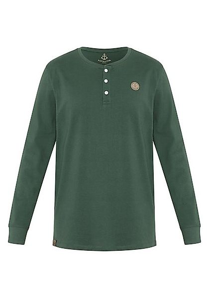 NAVIGATOR Langarmshirt im Henley-Look günstig online kaufen
