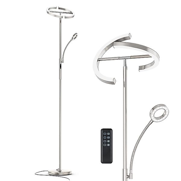 Auralum LED Stehlampe 20W+7W LED Stehleuchte günstig online kaufen