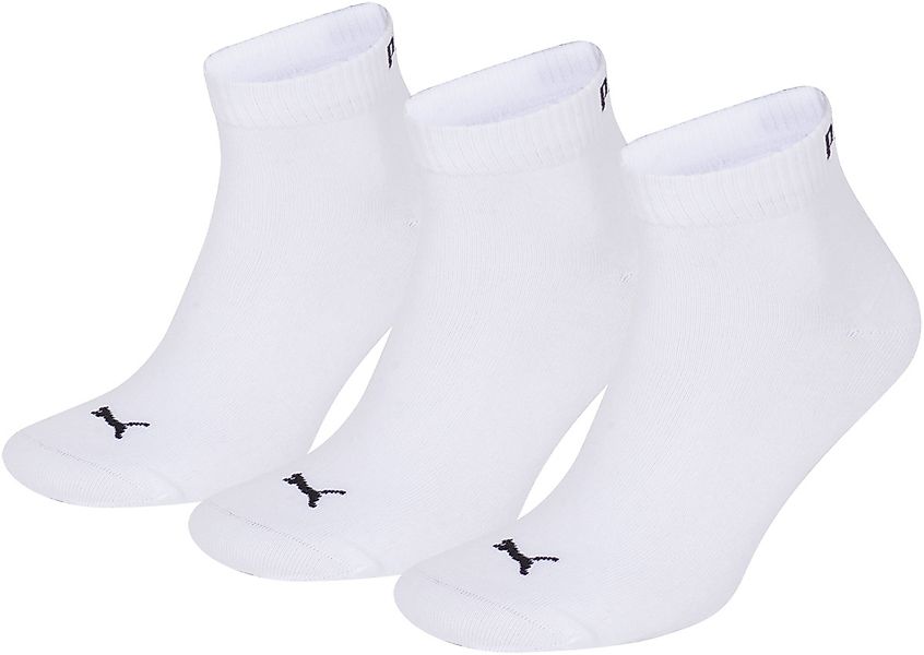 Puma Quarter Unisex Sneakers Socken 9er Set 9 Paar - Weiß / Sockengröße: 43 günstig online kaufen