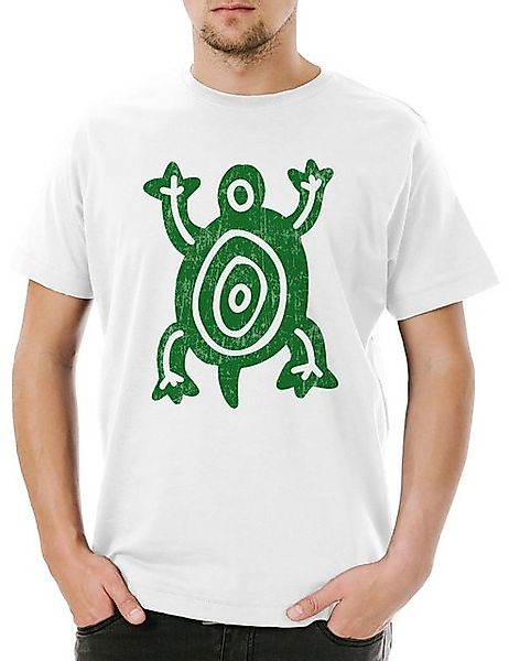 Urban Backwoods Print-Shirt Aztec Turtle II Herren T-Shirt Aztecs Azteken I günstig online kaufen