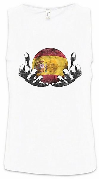 Urban Backwoods Tanktop Spain Football Magic Ball Ärmelloses T-Shirt Spanie günstig online kaufen