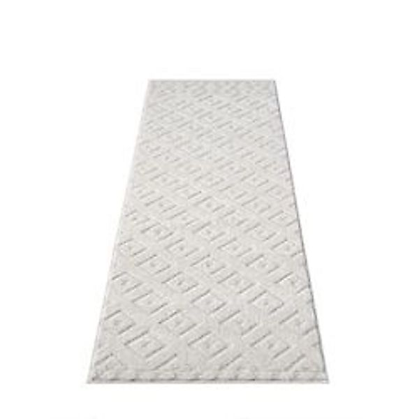 payé Teppich Ello 9999 Boho Flachflor 80x300 cm Cream günstig online kaufen