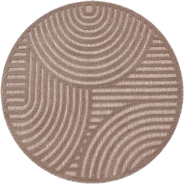 Paco Home Teppich Livorno 674, rund, günstig online kaufen