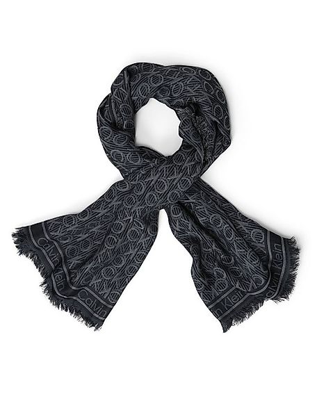 Calvin Klein Modeschal Monogram Jaquard Schal, Mit Markenlogoprint günstig online kaufen
