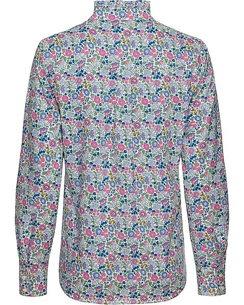 Reitmayer Hemdbluse Stehkragenbluse mit Blumenmuster günstig online kaufen