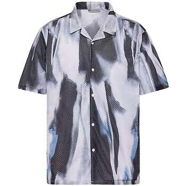 Dandalo  Hemdbluse Roel Oversize Lapel Collar All-over Print Short Sleeve S günstig online kaufen