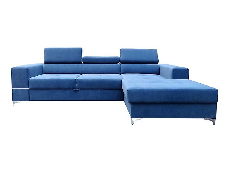 JVmoebel Ecksofa Ecksofa L-Form Sofa Design Polster Modern Textil Bettkaste günstig online kaufen