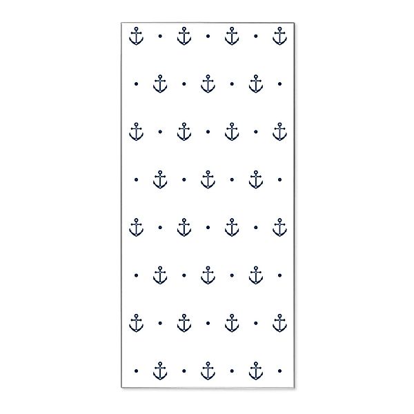 Banjado Magnettafel 37x78cm Magnetwand  Silber Aus Metall Magnetpinnwand Pi günstig online kaufen