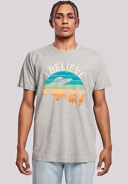 F4NT4STIC T-Shirt I Believe UFO Alien günstig online kaufen