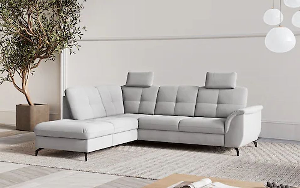 sit&more Ecksofa "Zora L-Form", wahlweise mit Bettfunktion und Bettkasten günstig online kaufen