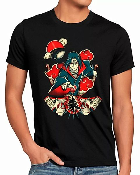 style3 Print-Shirt Herren T-Shirt My Genjutsu kakashi sasuke hatake shikama günstig online kaufen