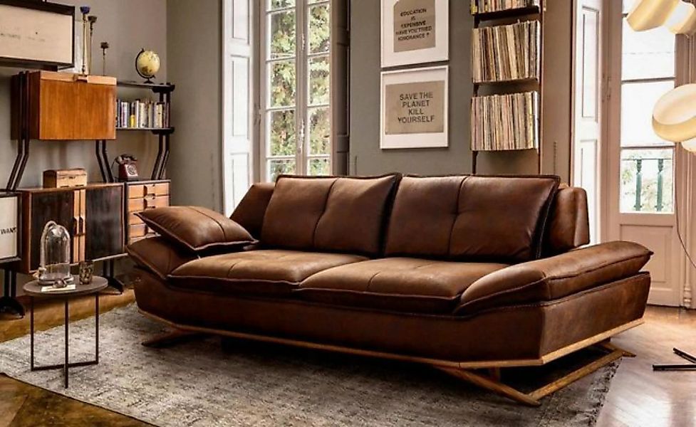 JVmoebel 3-Sitzer Modern Braun Farbe 3-Sitzer Sofa Komfort und Stil in eine günstig online kaufen