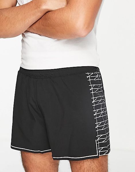 Bolongaro Trevor – Sport Norco – Shorts mit geometrischem Muster und reflek günstig online kaufen