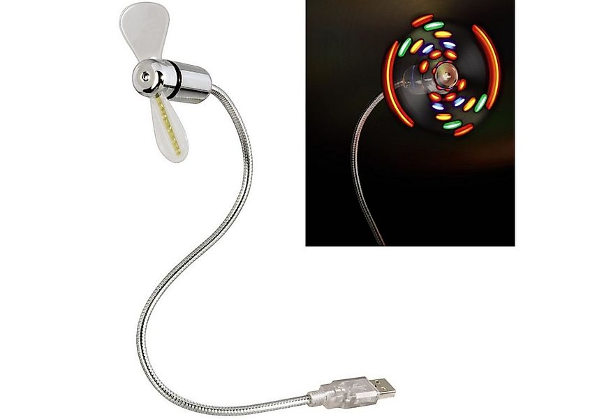 Hama Mini USB-Ventilator USB-Ventilator mit bunten LED Mini Lüfter günstig online kaufen