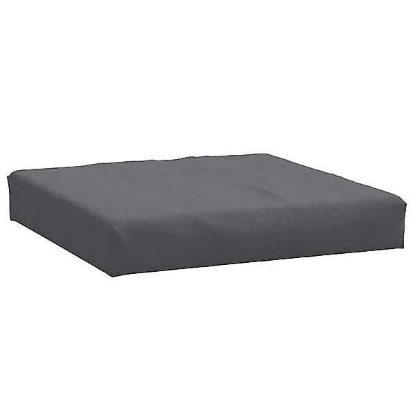 vidaXL Sitzauflage Palettenkissen Melange Anthrazit 60x60x9,5 günstig online kaufen