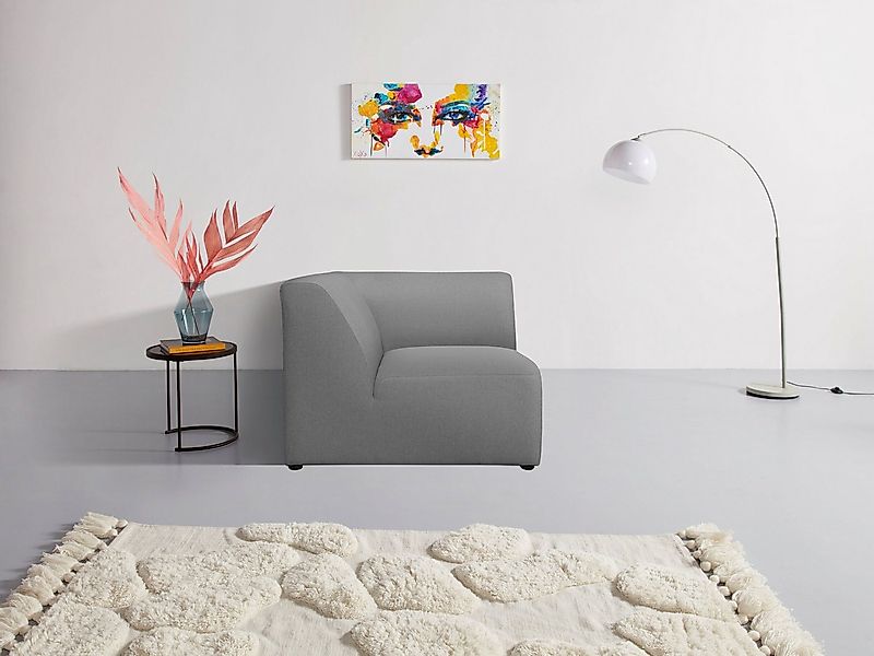 INOSIGN Sofa-Eckelement "Koa, Sofamodul, passend zur Serie KOA", in Webstof günstig online kaufen