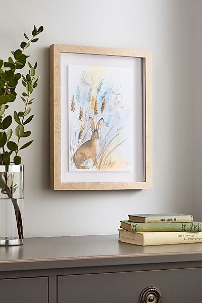 LAURA ASHLEY Bild mit Rahmen "Country Hare" 1 Stk. tlg. Bilder 40x30cm günstig online kaufen