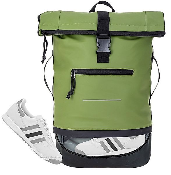 ELEPHANT Freizeitrucksack Time Bag aus Plane mit Bodenfach, Rucksack Laptop günstig online kaufen