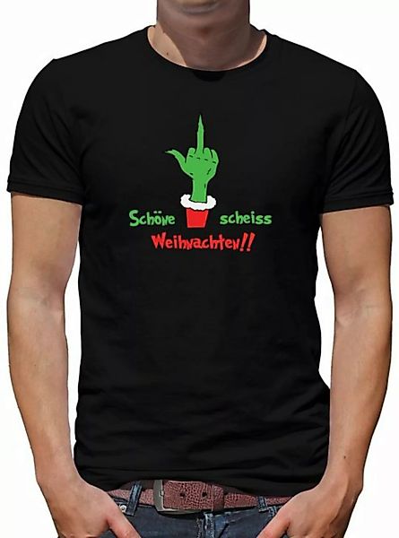 TShirt-People Print-Shirt Schöne scheiss Weihnachten T-Shirt Herren günstig online kaufen