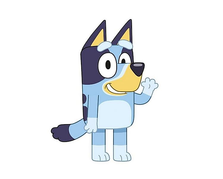 Bluey Dekokissen Bluey Kissen Kinder – Formkissen Velours Kuschelkissen günstig online kaufen