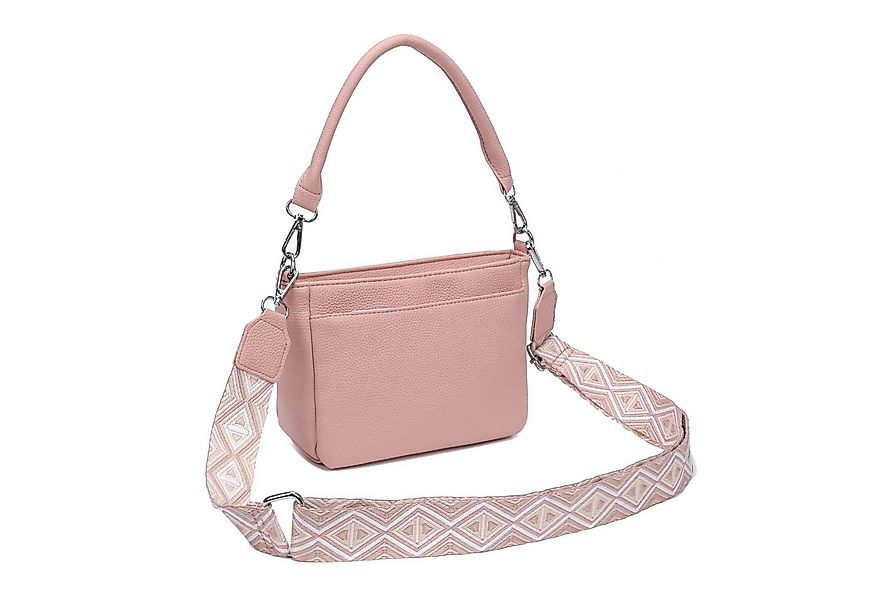ITALYSHOP24 Schultertasche Damen Crossbody Umhängetasche Hobo Bag Brusttasc günstig online kaufen