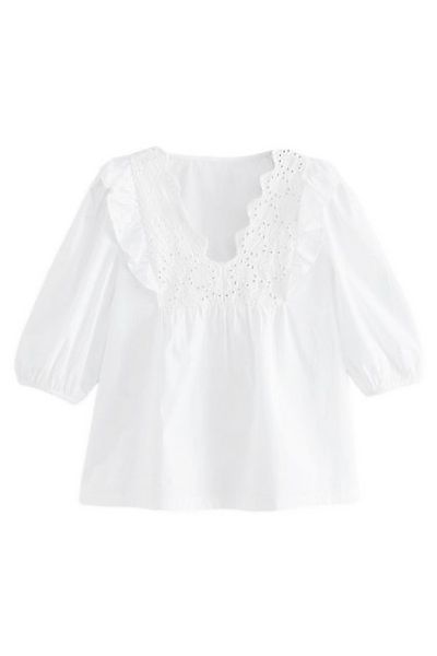 LAURA ASHLEY Rüschenbluse Laura Ashley Bluse günstig online kaufen