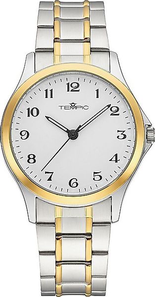 Tempic Quarzuhr, Armbanduhr, Herrenuhr, analog, Edelstahlarmband günstig online kaufen
