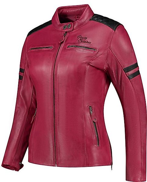 Rusty Stitches Motorradjacke Joyce V2 Damen Motorrad Lederjacke protektoren günstig online kaufen