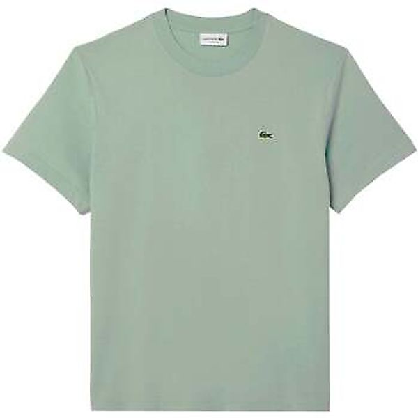 Lacoste  T-Shirts & Poloshirts Classic Fit Cotton T-Shirt Pastel Green günstig online kaufen