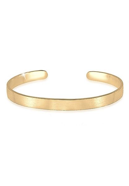 Kuzzoi Armband Herren Basic Bangle Matt 925 Silber günstig online kaufen