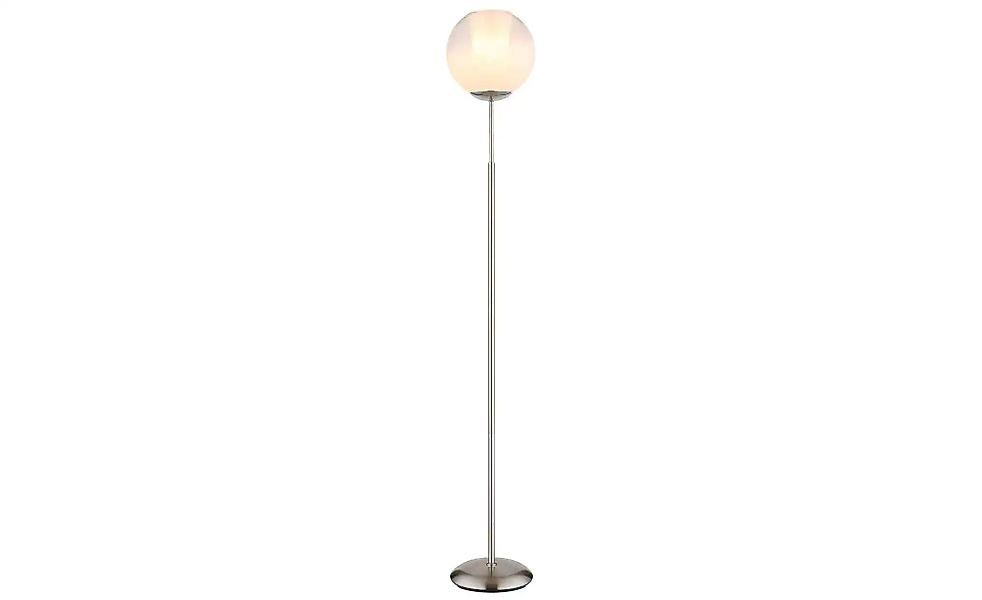 Globo Lighting Stehleuchte   ¦ silber ¦ Maße (cm): B: 25 H: 154,5  Ø: 25 La günstig online kaufen
