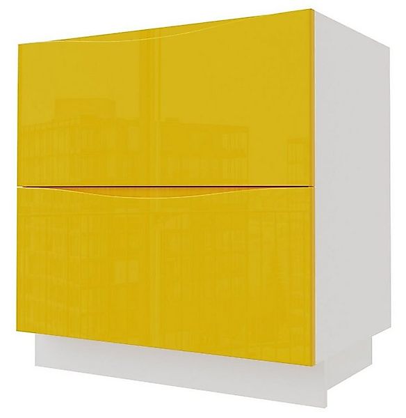 Feldmann-Wohnen Unterschrank Napoli (Napoli, 1-St) 80cm Front- und Korpusfa günstig online kaufen