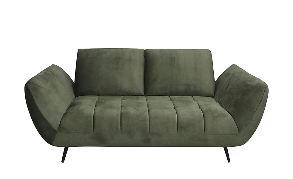 bobb Sofa 2-sitzig mit Sitztiefenverstellung Carly ¦ grün ¦ Maße (cm): B: 2 günstig online kaufen