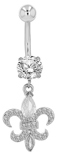 AKZENT Bauchnabelpiercing Lapras Edelstahl-Bronze Bauchnabelpiercing, Stabs günstig online kaufen