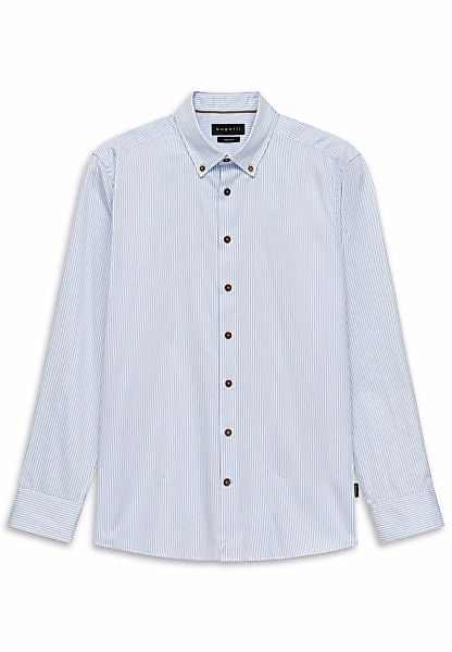 bugatti Businesshemd "Easy-Care" gestreift mit Satin-Optik günstig online kaufen