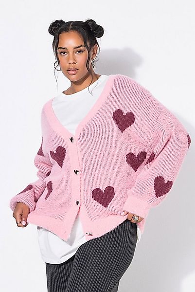 Studio Untold Strickjacke Strickjacke oversized extra weich Hearts günstig online kaufen