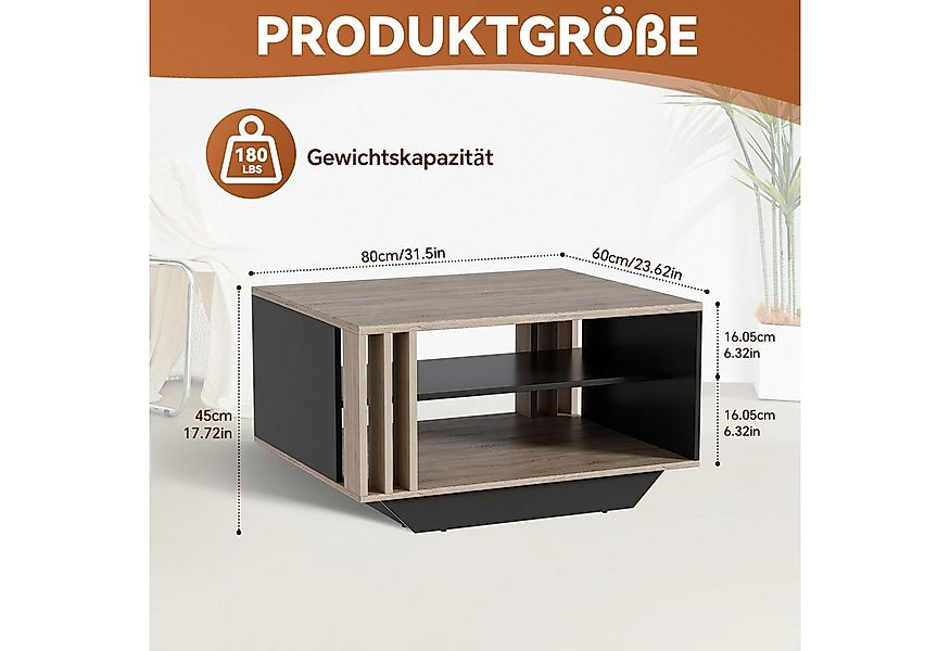 TWSOUL Couchtisch Beistelltisch Wohnzimmertisch Sofatisch Tisch mit moderne günstig online kaufen