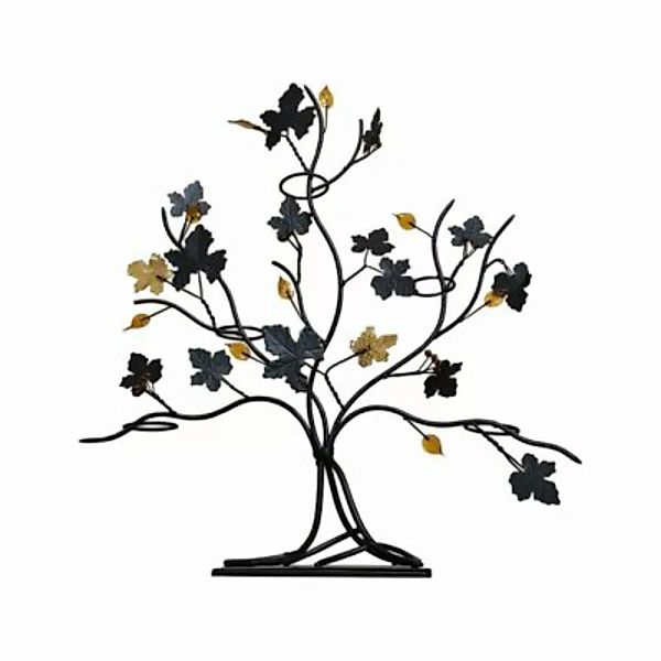 HTI-Living Teelichtbaum Metall schwarz günstig online kaufen