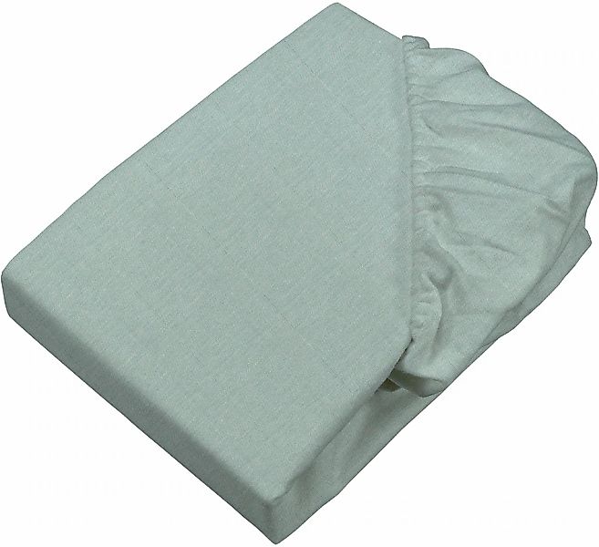 SETEX Bettlaken "Feinbiber Melange Spannbetttuch" Melange-Effekt: Tiefe, Le günstig online kaufen