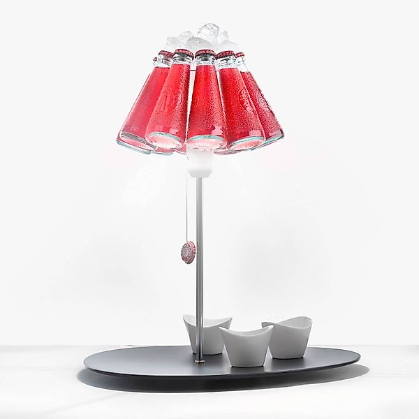 Ingo Maurer Campari Bar Tischleuchte aus Flaschen günstig online kaufen