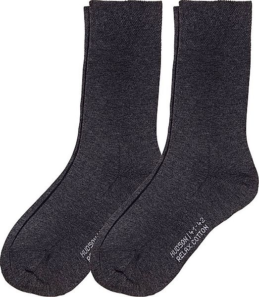 Hudson Socken Herren-Socken "Relax" 2 Paar Uni günstig online kaufen