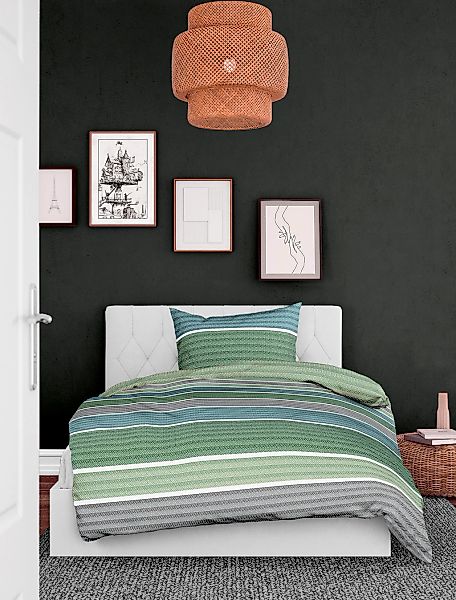BIERBAUM Bettwäsche Bettwäsche Bierbaum Mako Satin günstig online kaufen