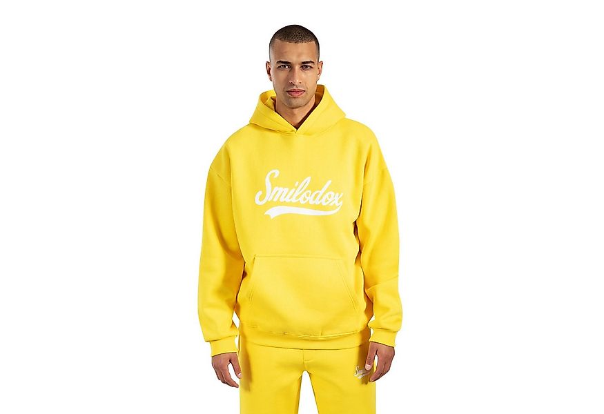 Smilodox Hoodie Lorik, Oversize Kapuzenpullover mit großem Frontprint auf d günstig online kaufen