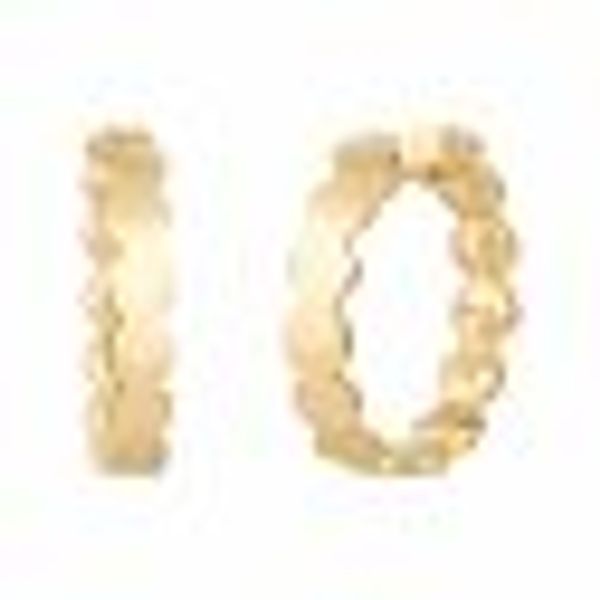 Creolen 925 Sterling Silber vergoldet Boho günstig online kaufen