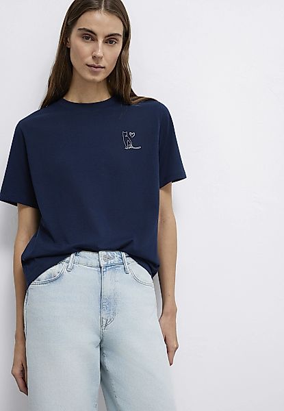 Mavi T-Shirt "GRAPHIC PRINTED FASHION JERSEY" Katzen T-Shirt günstig online kaufen