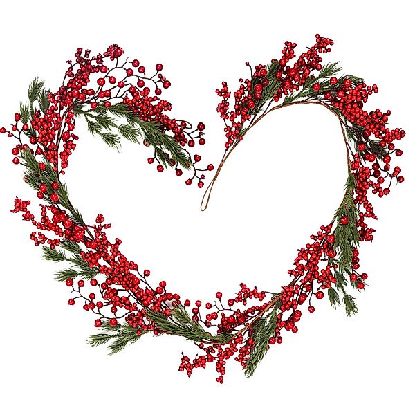 Kunstgirlande 1.8M Rot Beeren Girlande Weihnachten günstig online kaufen