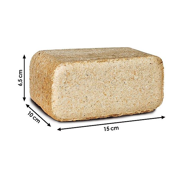 JSM-Brennholz Holzbriketts Holzbriketts aus Kiefernholz (100% Kiefer), 960 günstig online kaufen