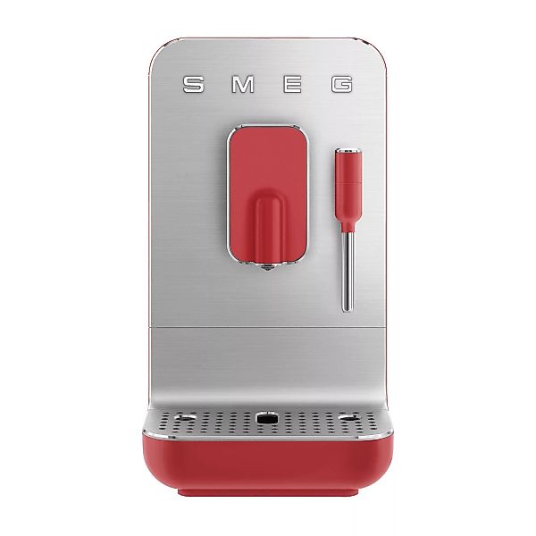 Smeg - BCC Medium Kaffeevollautomat - rot/matt/LxBxH 43,3x18x33,6cm/mit Dam günstig online kaufen