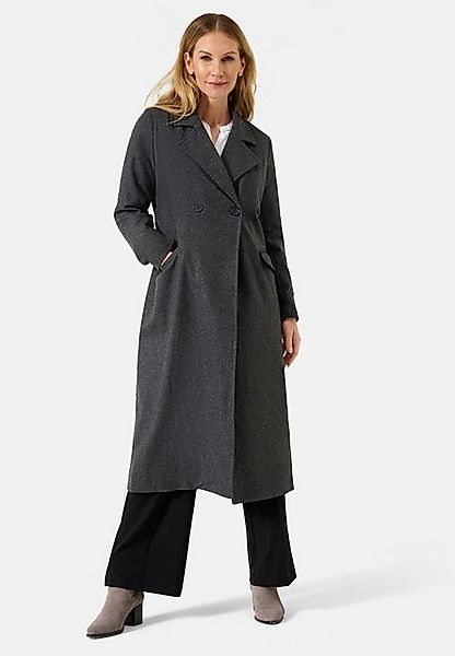 RICANO Langmantel Alberta Damen Wollmantel mit Reverskragen und Pattentasch günstig online kaufen